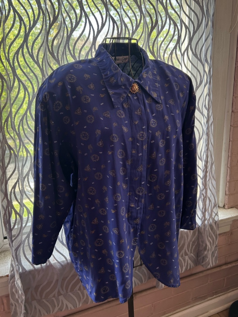 Vintage Pride & Joys Nautical Blouse